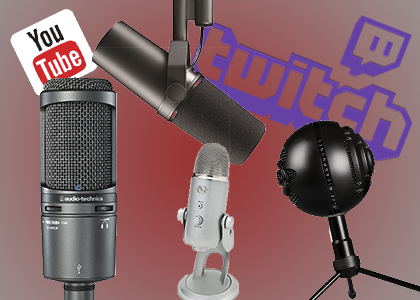 Selecting The Best Type of Microphone For Your Stream - Microphones