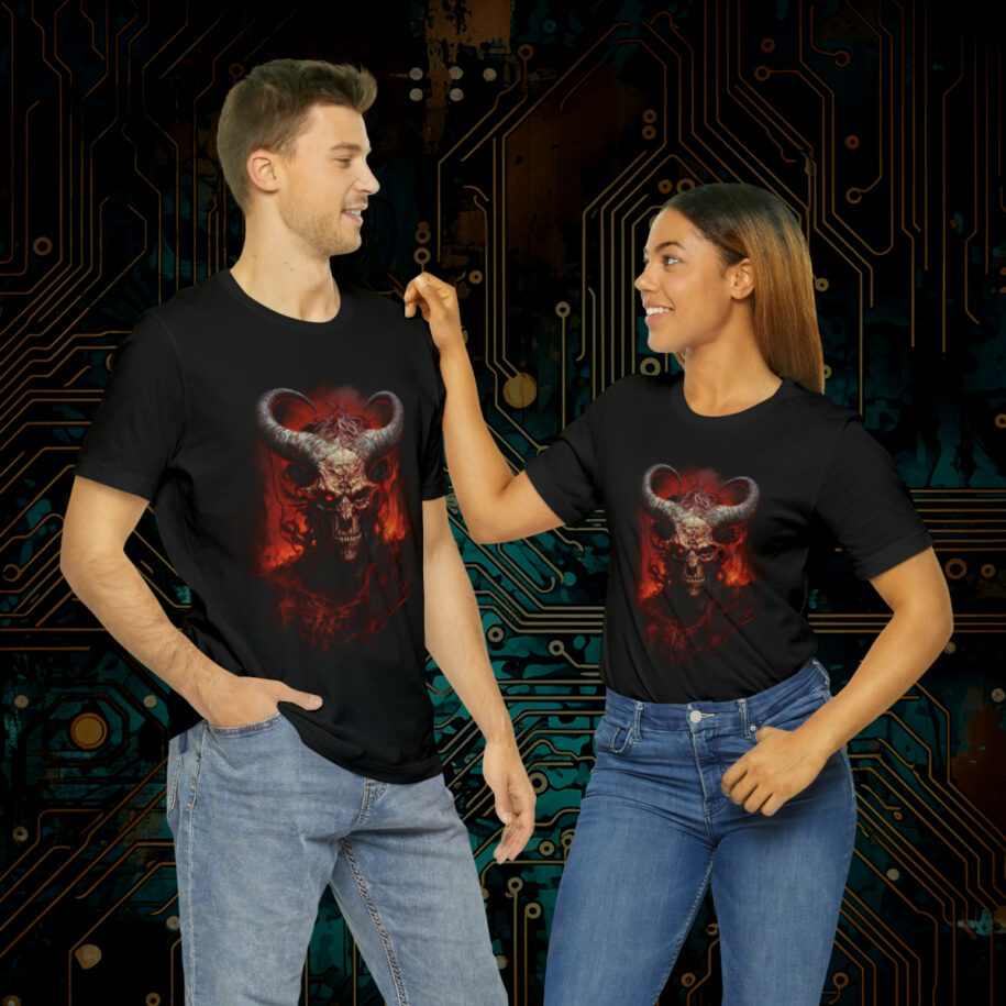 Diablo 4 Inspired Sinister Dominion Shirt - Couple Example