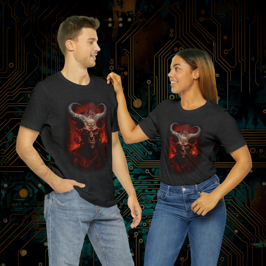 Diablo 4 Inspired Sinister Dominion Shirt - Couple Example