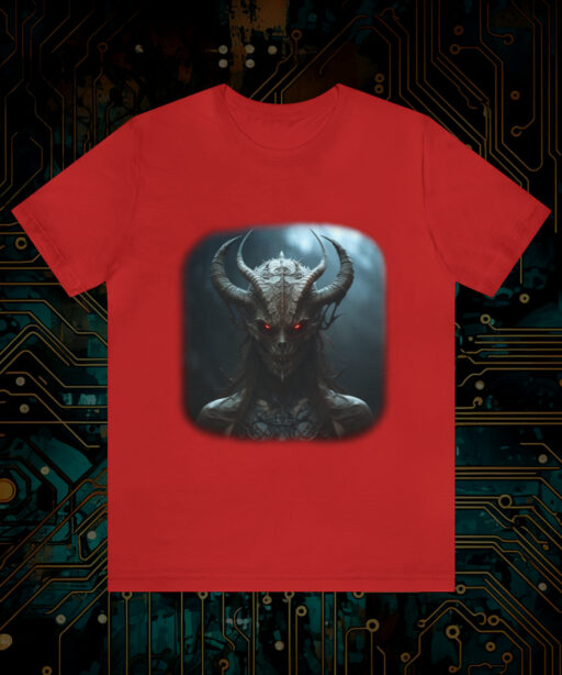 Diablo 4 Inspired Hell's Seductress Shirt - Front View
