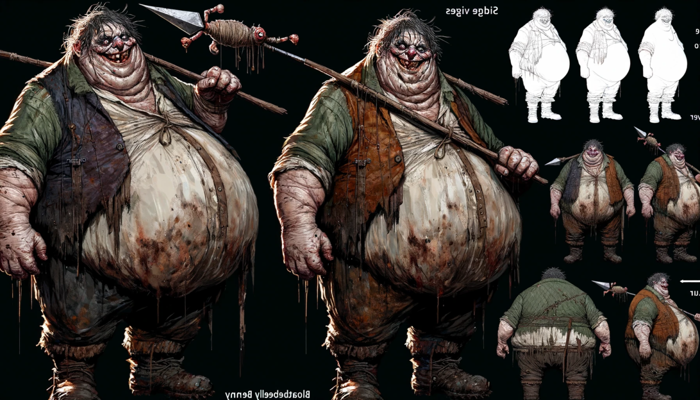 Character Design - Bloatbelly Benny