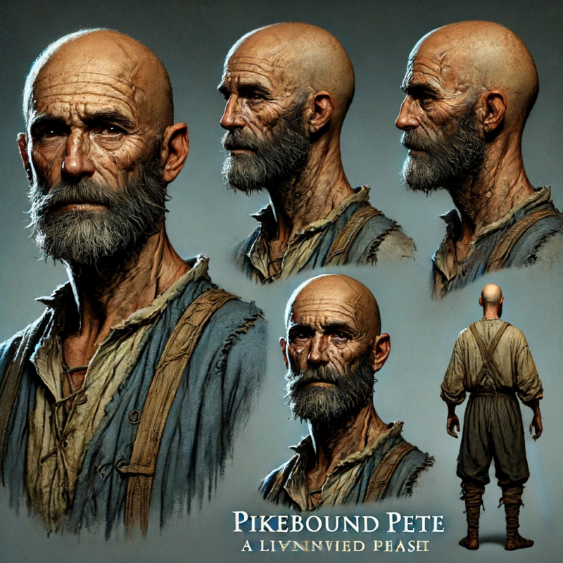 Character Design - Pikebound Pete